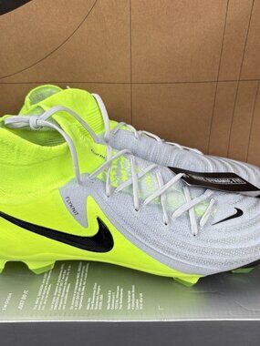 NEW Nike Phantom Luna II PRO FG Soccer Cleats Volt FJ2575-003 Mens Size 10
